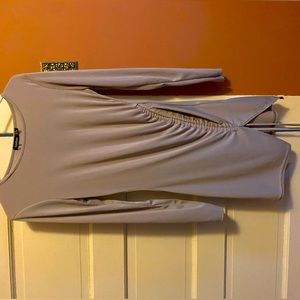 boohoo dress worn twice .